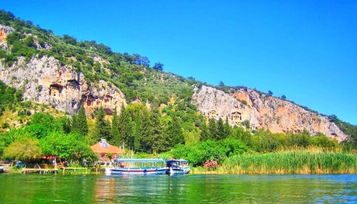 Dalyan gezilecek yerler