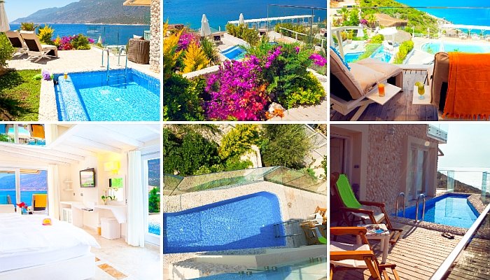 Kaş butik oteller tatil yerleri