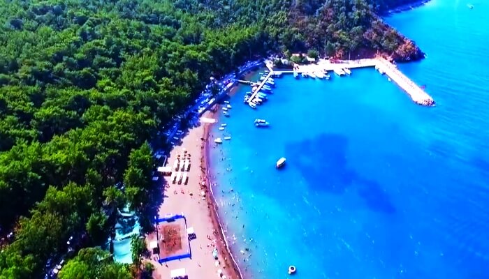 Sakin tatili yerleri Marmaris