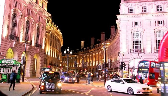 Londra gece hayati